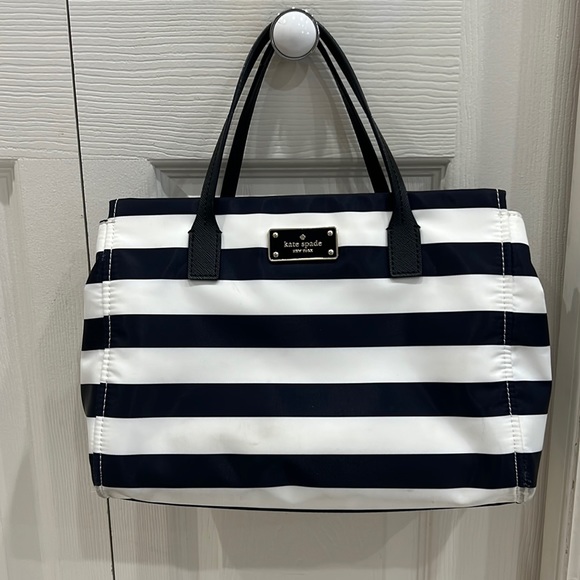 kate spade Handbags - Kate Spade New York Small Striped Satchel